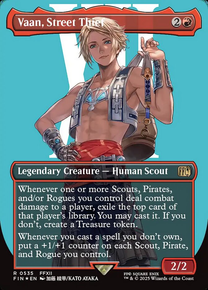 Vaan, Street Thief 535 (FINAL FANTASY)  - Foil