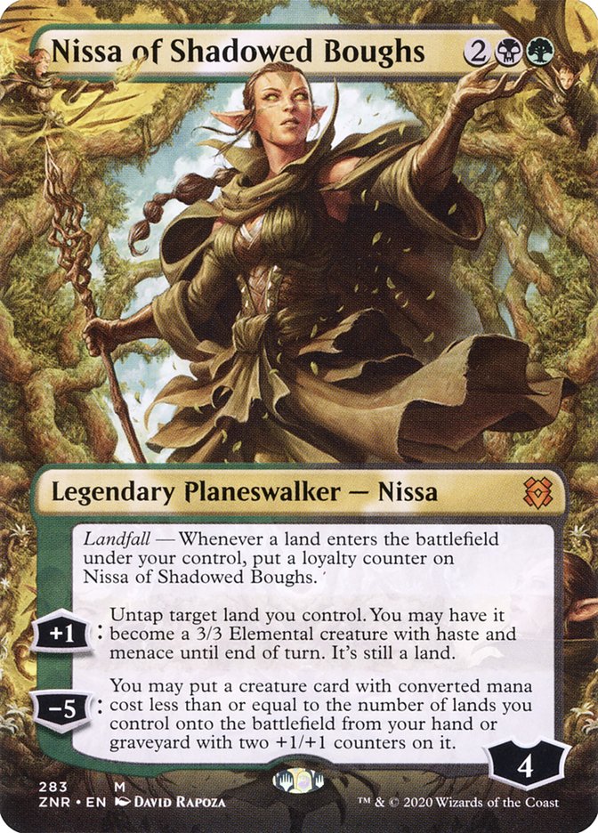 Nissa of Shadowed Boughs (Zendikar Rising) 