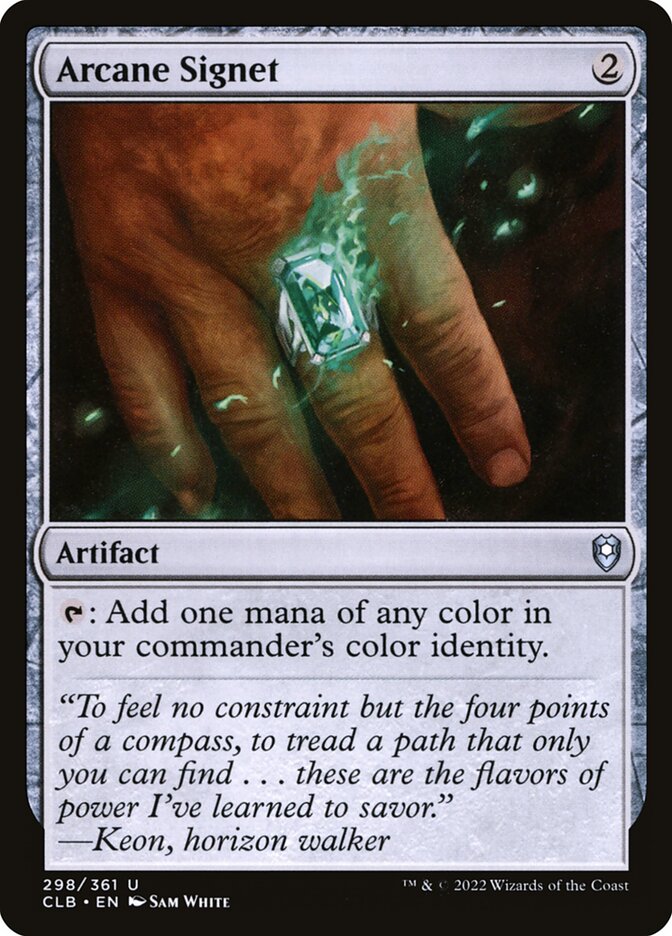Arcane Signet (Commander Legends: Battle for Baldur's Gate) 
