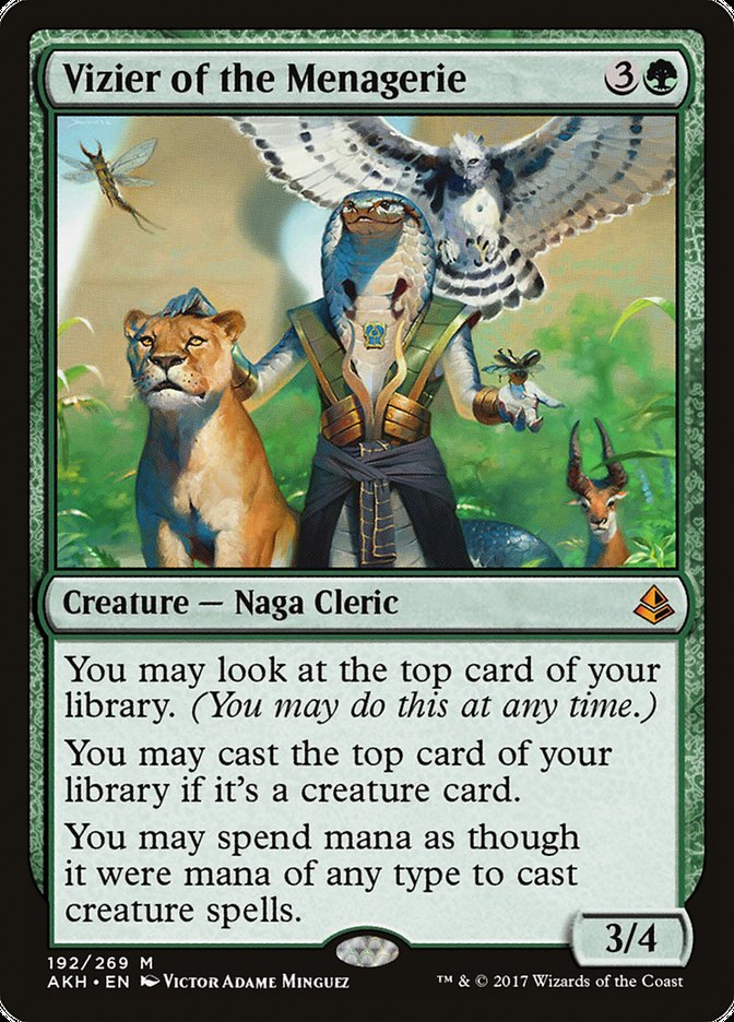 Vizier of the Menagerie 192 (Amonkhet) 
