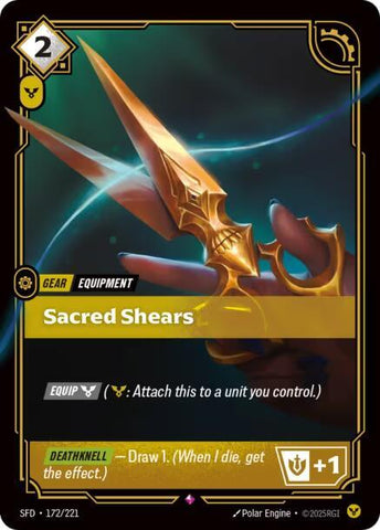 Sacred Shears (Spiritforged)  - Foil
