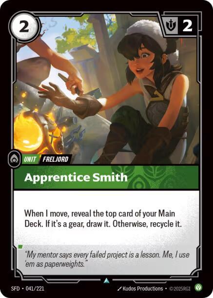 Apprentice Smith 041/221 (Spiritforged) 