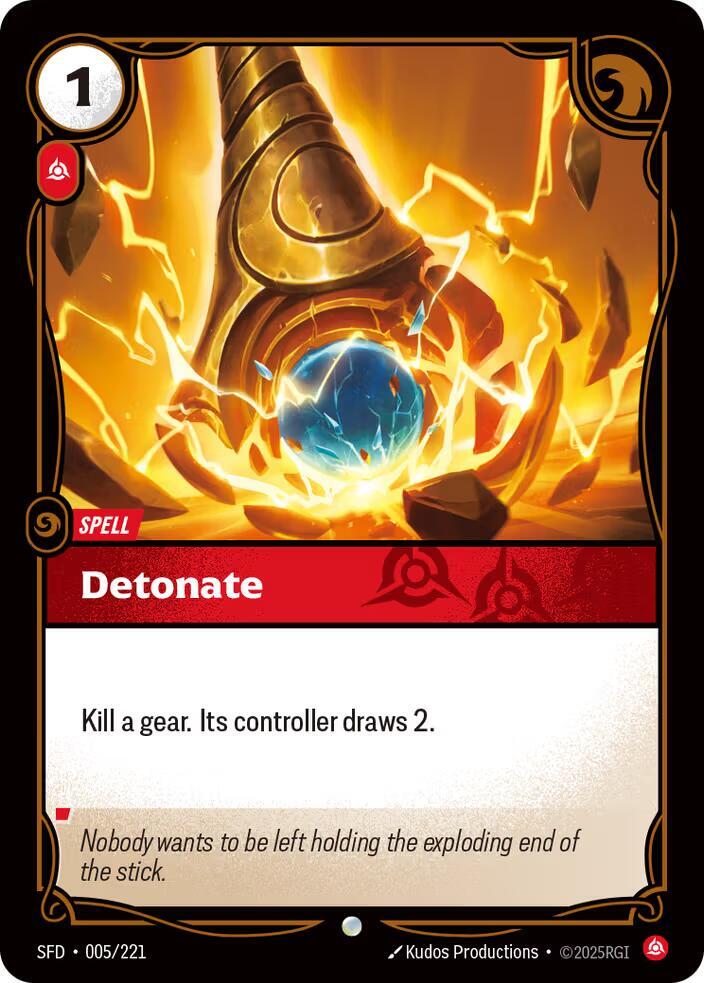 Detonate (Spiritforged)  - Foil
