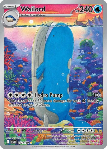 Wailord 162/159 (SV09: Journey Together)  - Holofoil