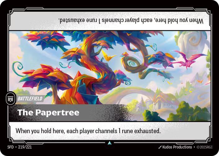 The Papertree 219/221 (Spiritforged) 