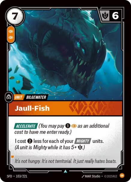 Jaull Fish 103/221 (Spiritforged) 