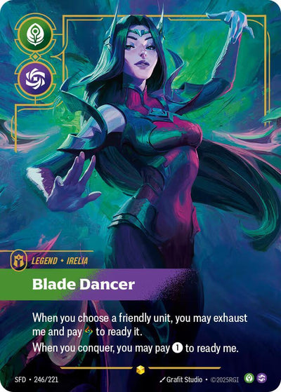 Irelia Blade Dancer Overnumbered (Spiritforged)  - Foil