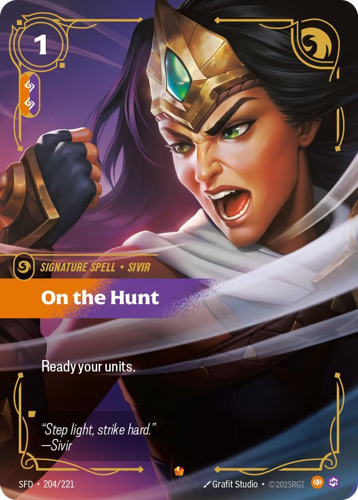 On the Hunt (Spiritforged)  - Foil