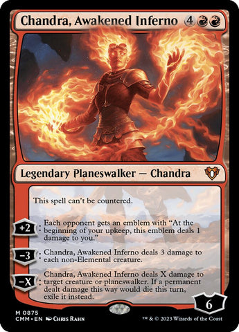 Chandra, Awakened Inferno 875 (Commander Masters) 