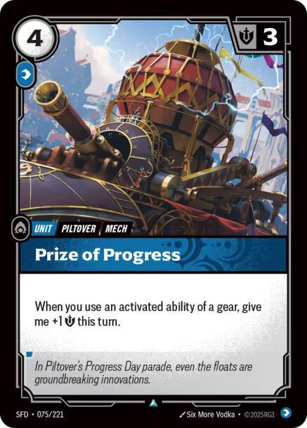 Prize of Progress 075/221 (Spiritforged) 