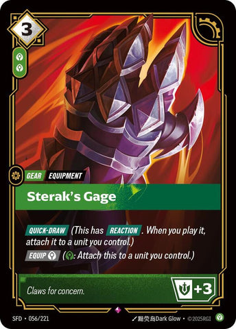Steraks Gage (Spiritforged)  - Foil