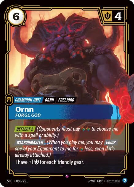 Ornn Forge God (Spiritforged)  - Foil