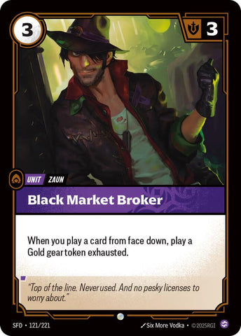 Black Market Broker (Spiritforged)  - Foil
