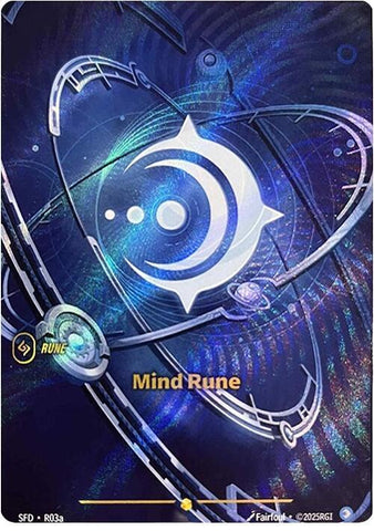 Mind Rune Alternate Art (Spiritforged)  - Foil