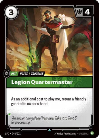 Legion Quartermaster 044/221 (Spiritforged) 