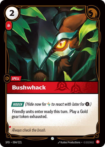 Bushwack (Spiritforged)  - Foil
