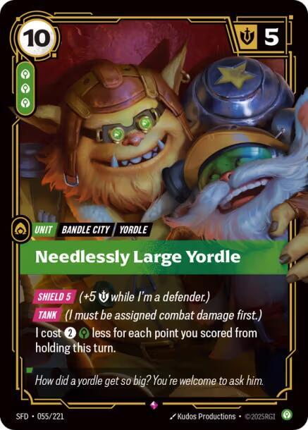 Needlessly Large Yordle (Spiritforged)  - Foil