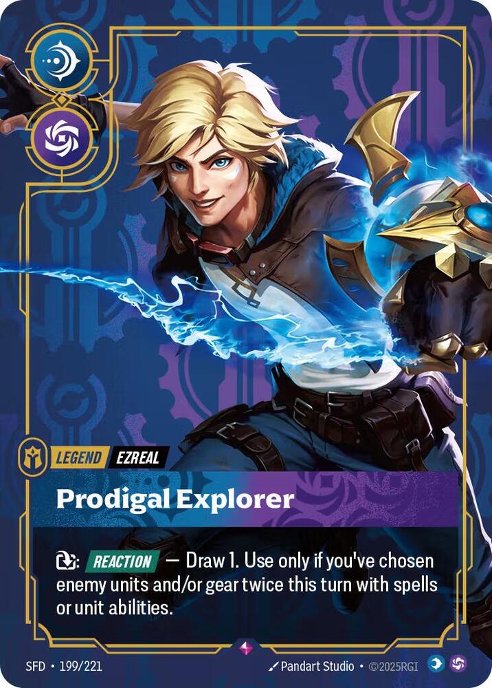 Ezreal Prodigal Explorer (Spiritforged)  - Foil