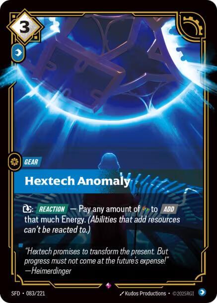 Hextech Anomaly (Spiritforged)  - Foil