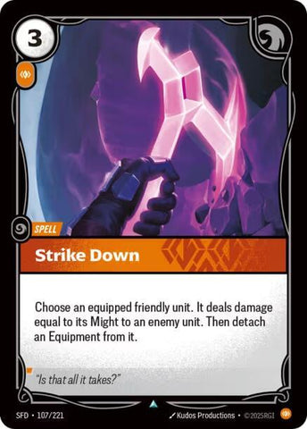 Strike Down 107/221 (Spiritforged) 