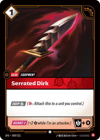 Serrated Dirk (Spiritforged)  - Foil