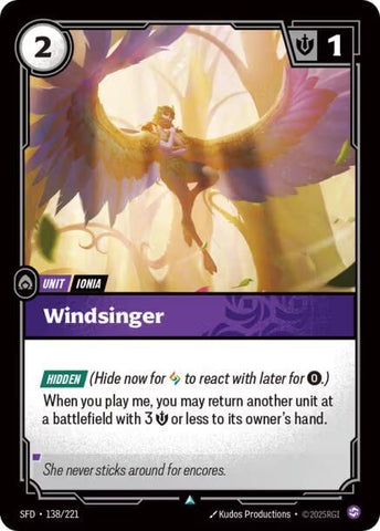 Windsinger (Spiritforged)  - Foil