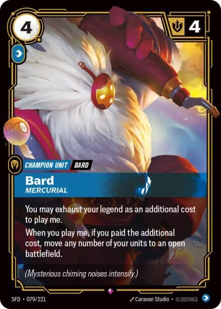 Bard Mercurial (Spiritforged)  - Foil