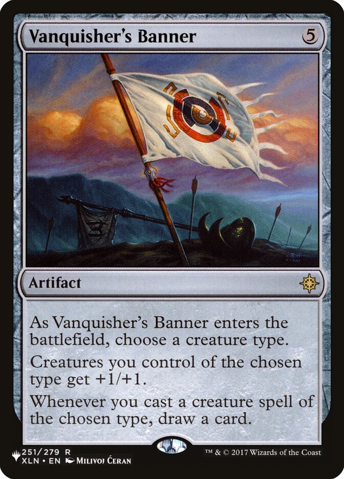 Vanquisher's Banner XLN-251/5075 (The List Reprints) 