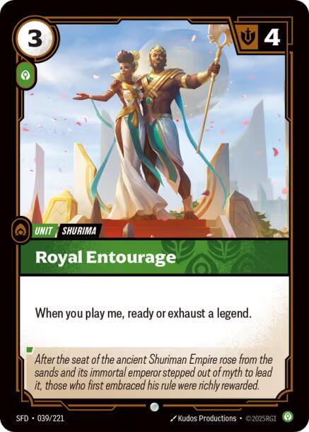 Royal Entourage (Spiritforged)  - Foil
