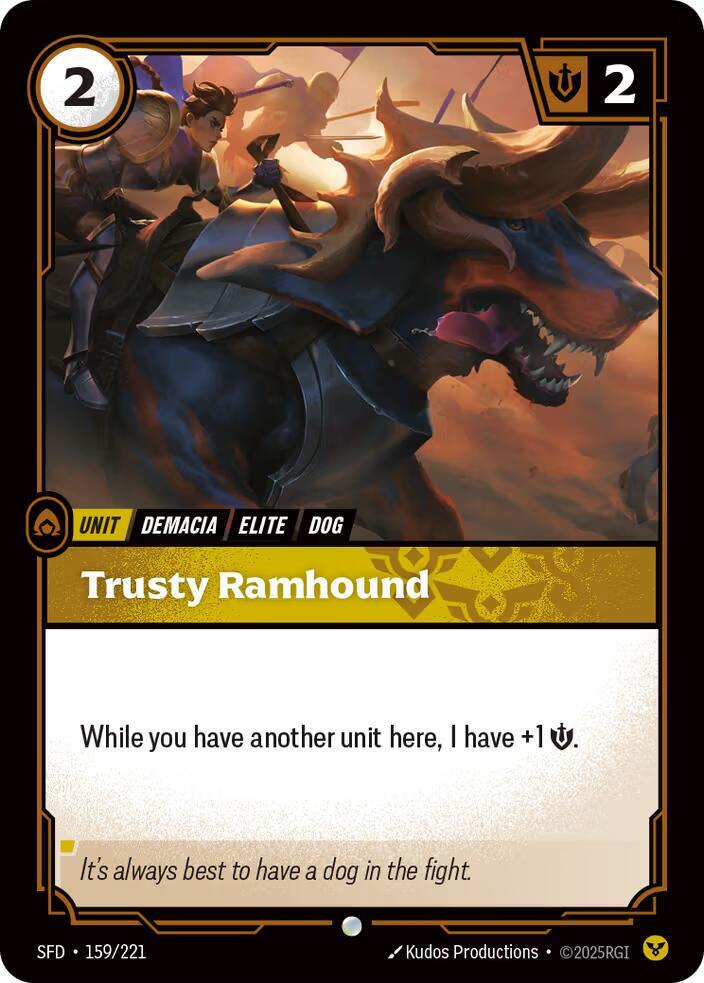 Trusty Ramhound (Spiritforged)  - Foil