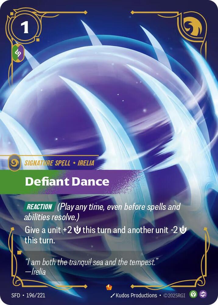 Defiant Dance (Spiritforged)  - Foil
