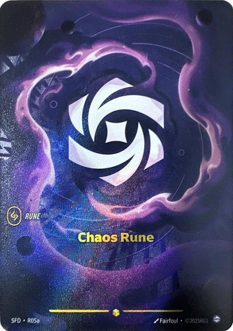 Chaos Rune Alternate Art (Spiritforged)  - Foil