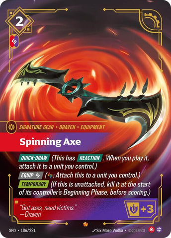 Spinning Axe (Spiritforged)  - Foil