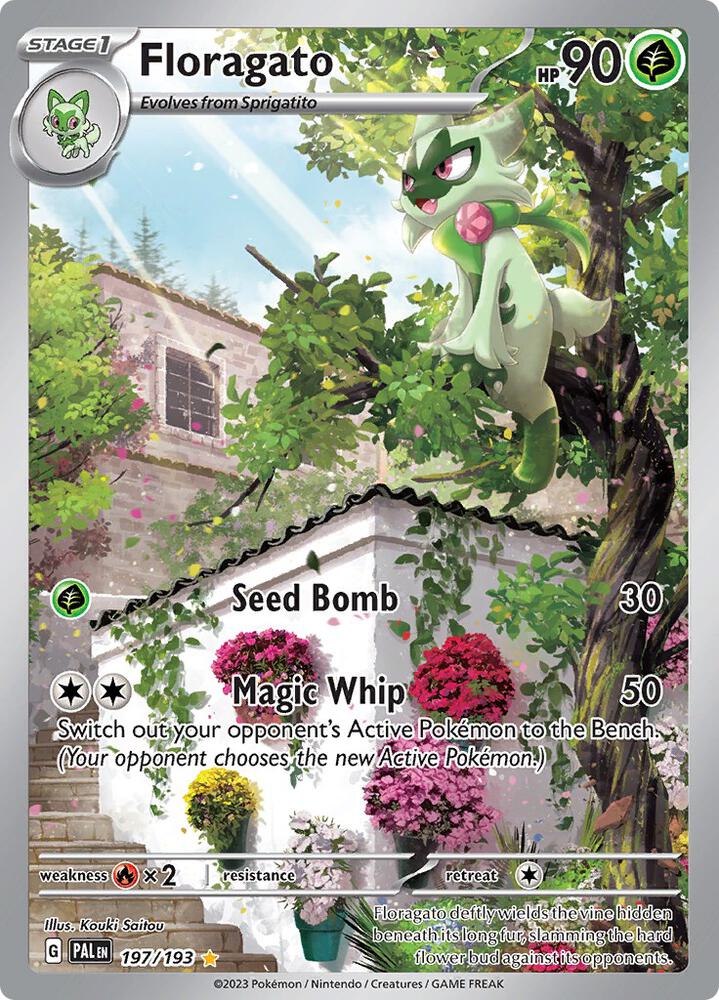 Floragato 197/193 (SV02: Paldea Evolved)  - Holofoil
