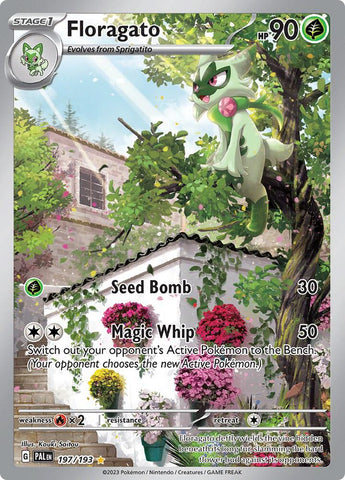 Floragato 197/193 (SV02: Paldea Evolved)  - Holofoil