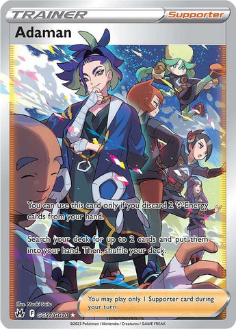 Adaman GG57/GG70 (Crown Zenith: Galarian Gallery)  - Holofoil