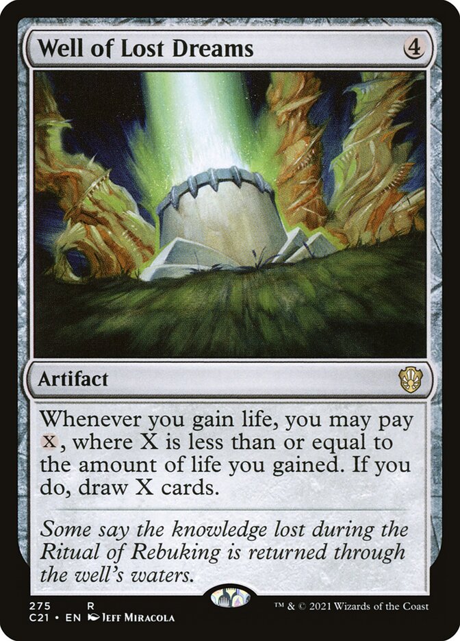 Well of Lost Dreams 275 (Commander 2021) 