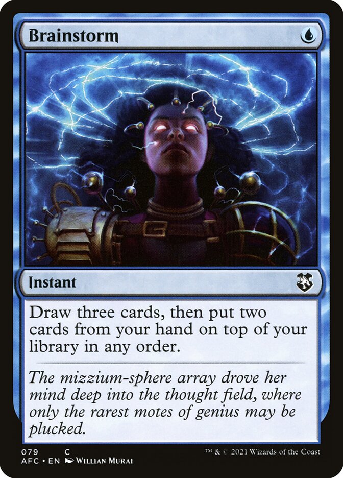 Brainstorm 79/62 (Commander: Adventures in the Forgotten Realms) 