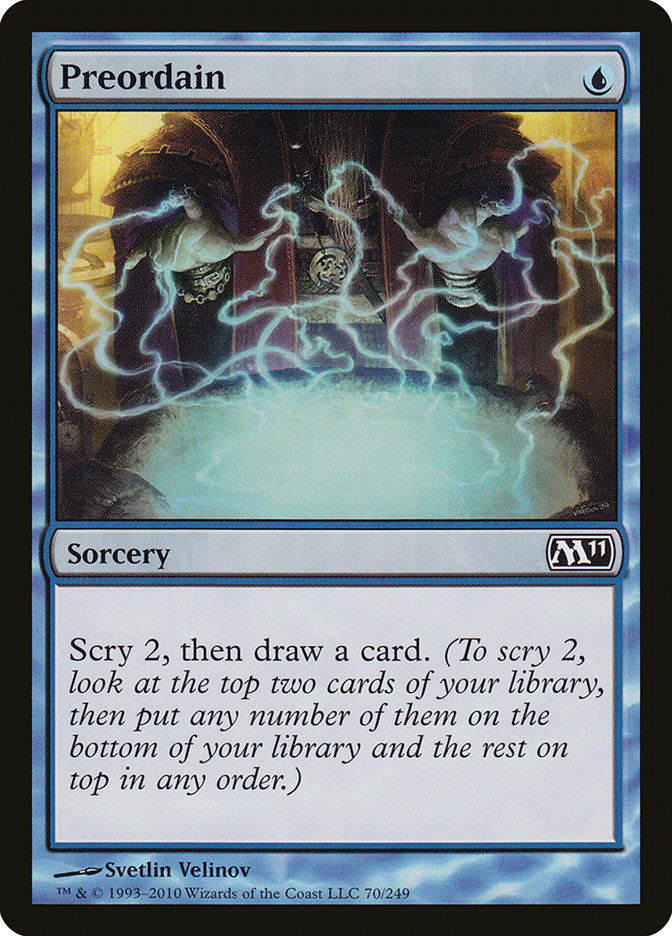 Preordain 70 (Magic 2011 (M11)) 