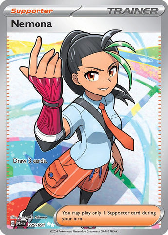 Nemona 229/091 (SV: Paldean Fates)  - Holofoil