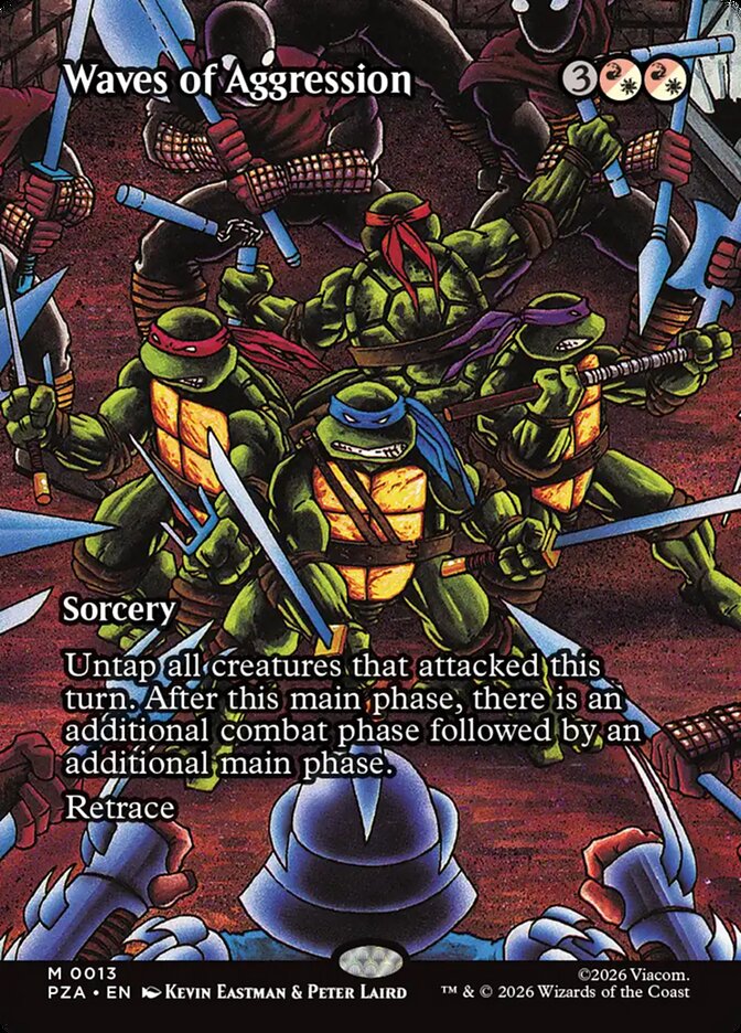 Waves of Aggression (Teenage Mutant Ninja Turtles Eternal-Legal) 
