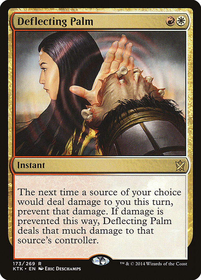 Deflecting Palm 173/269 (Khans of Tarkir) 