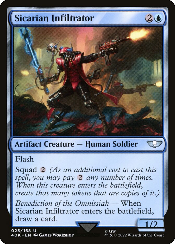 Sicarian Infiltrator 25 (Universes Beyond: Warhammer 40,000) 