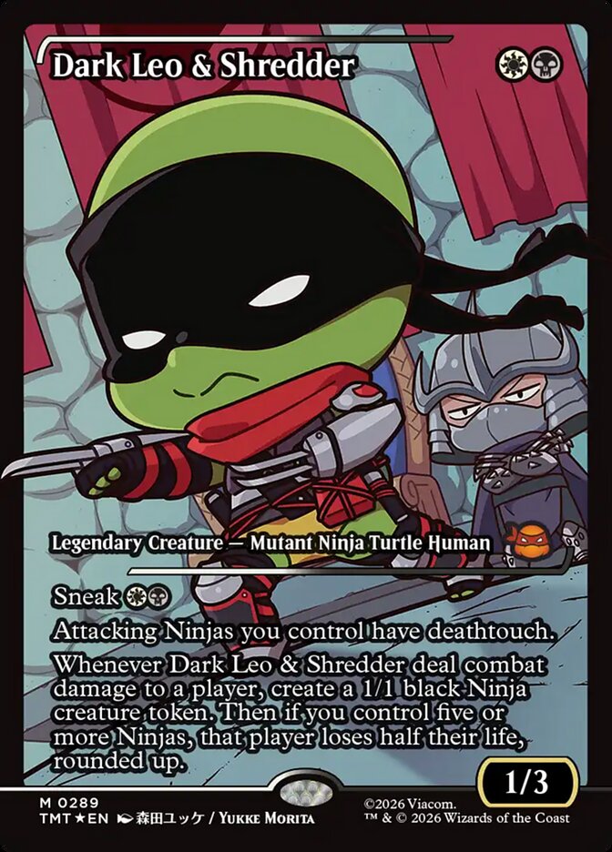 Dark Leo & Shredder (Teenage Mutant Ninja Turtles)  - undefined