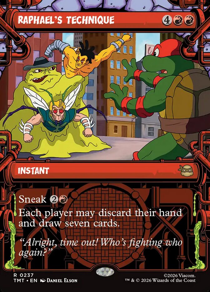 Raphael's Technique (Teenage Mutant Ninja Turtles) 