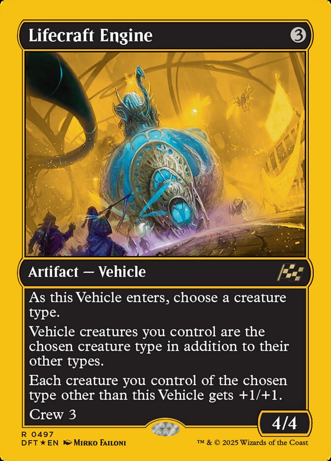 Lifecraft Engine 497/291 (Aetherdrift)  - First-Place Foil