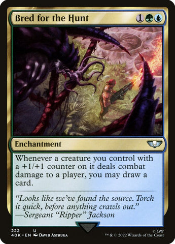 Bred for the Hunt 222 (Universes Beyond: Warhammer 40,000) 