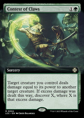 Contest of Claws 24 (Commander: The Lost Caverns of Ixalan)  - Foil