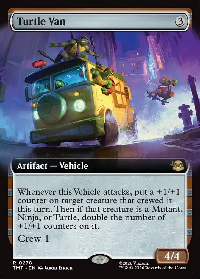 Turtle Van (Teenage Mutant Ninja Turtles)  - undefined
