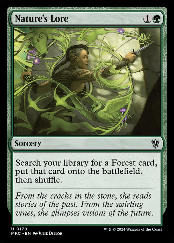 Nature's Lore 178/311 (Commander: Murders at Karlov Manor) 